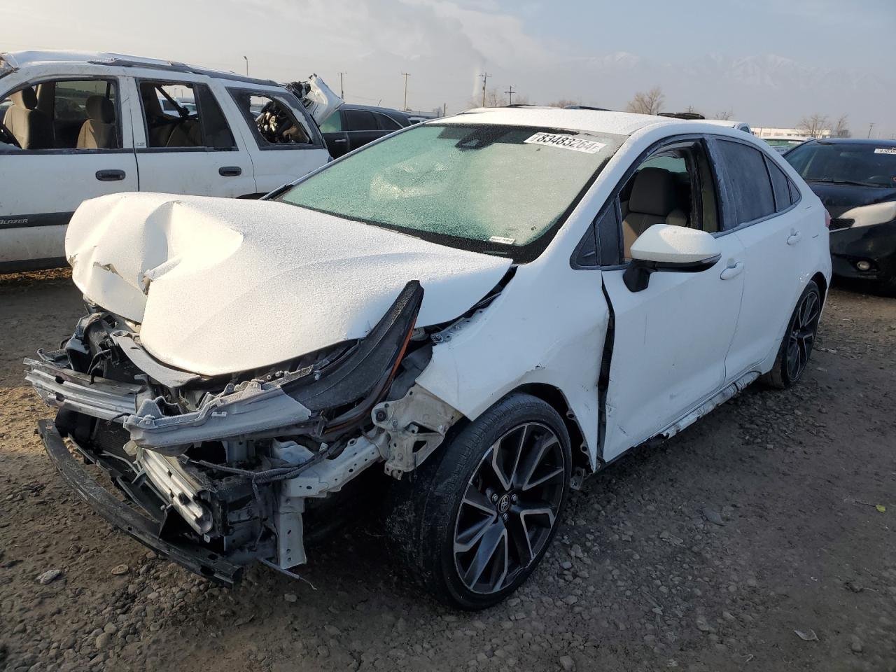 2022 TOYOTA COROLLA SE VIN:JTDS4MCE8NJ086462