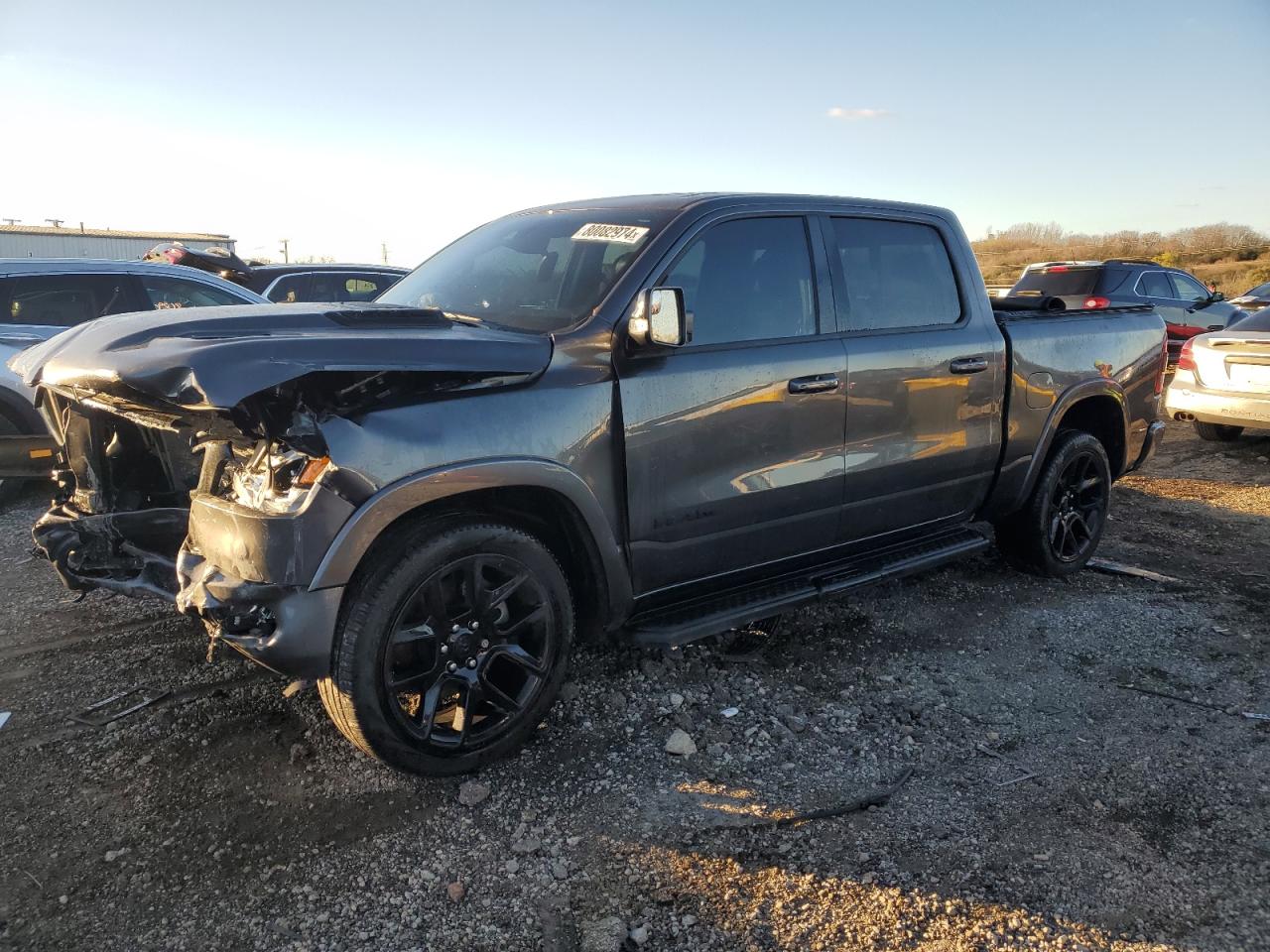 2022 RAM 1500 LARAMIE VIN:1C6SRFJT7NN186082