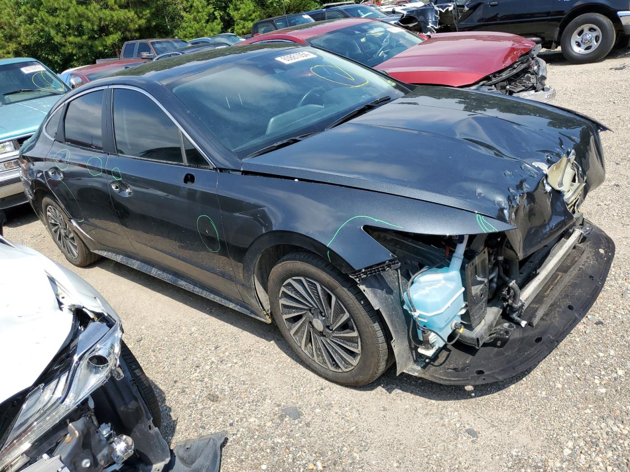 2022 HYUNDAI SONATA HYBRID VIN:KMHL54JJ8NA045813