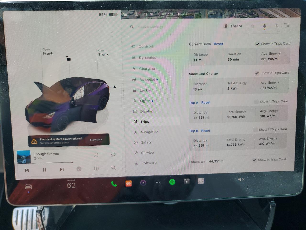 2022 TESLA MODEL Y  VIN:7SAYGDEFXNF575978