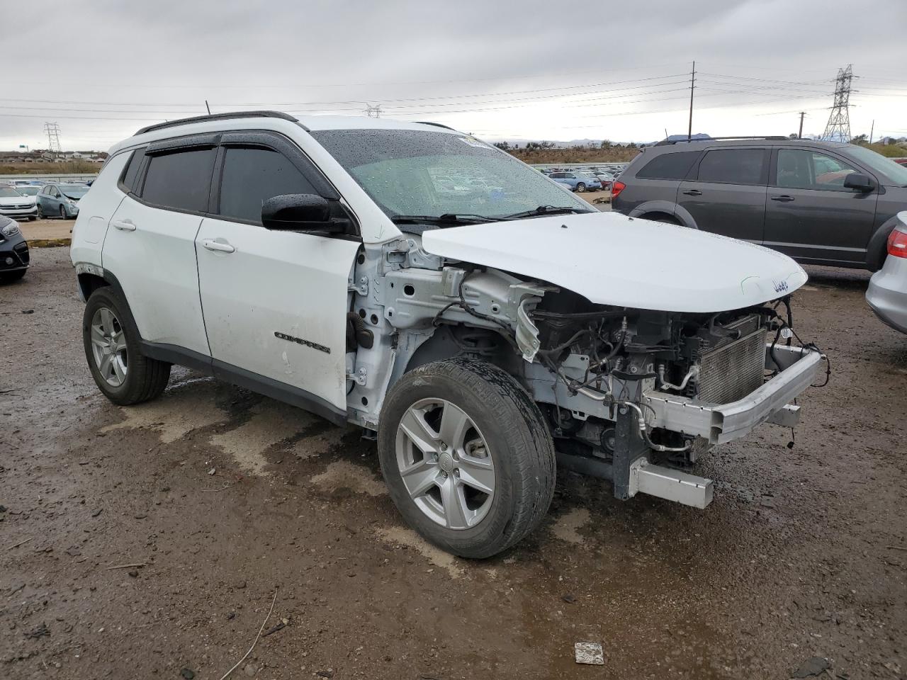 2022 JEEP COMPASS LATITUDE VIN:3C4NJCBB4NT198580