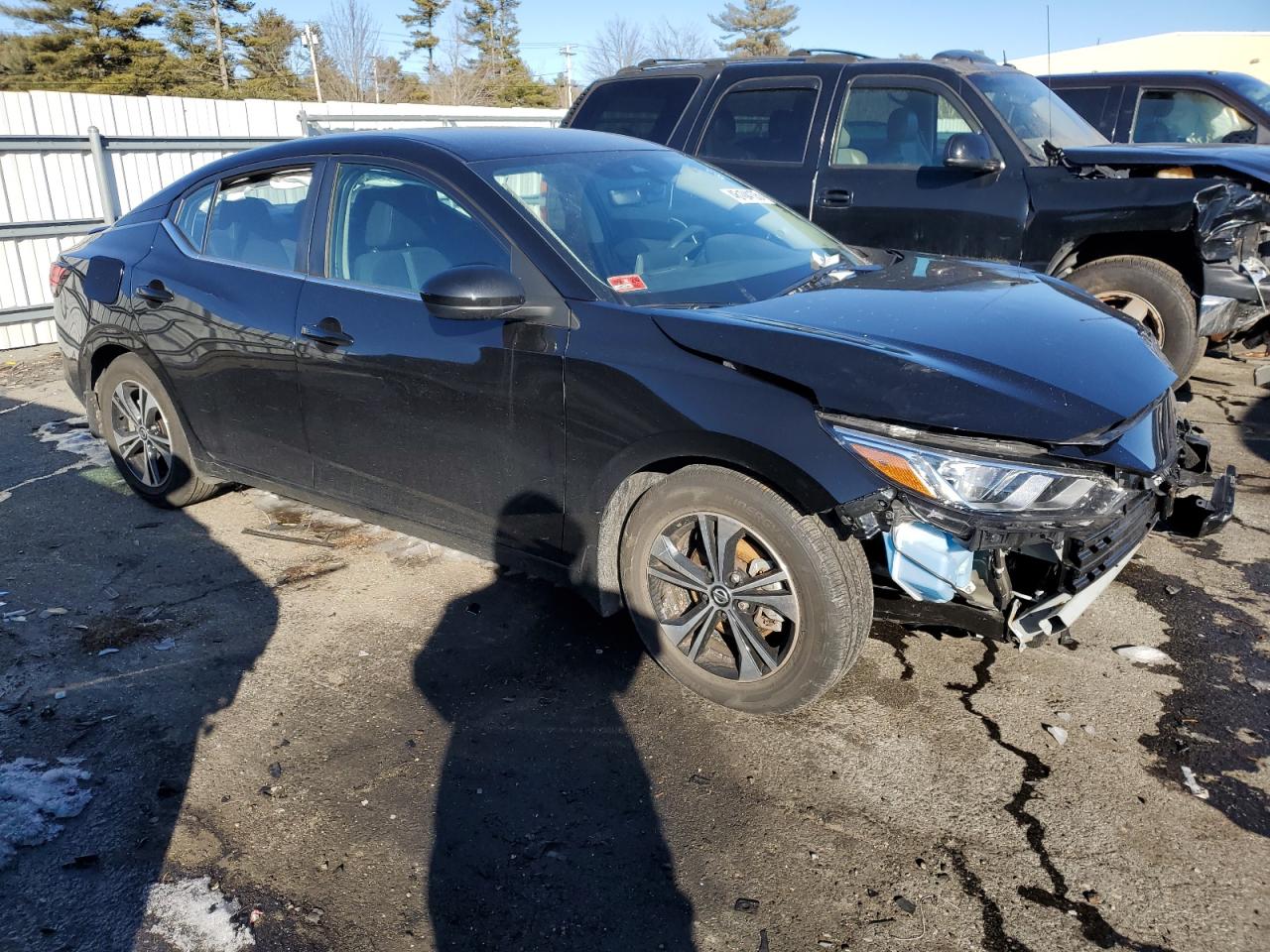2022 NISSAN SENTRA SV VIN:3N1AB8CV9NY288654