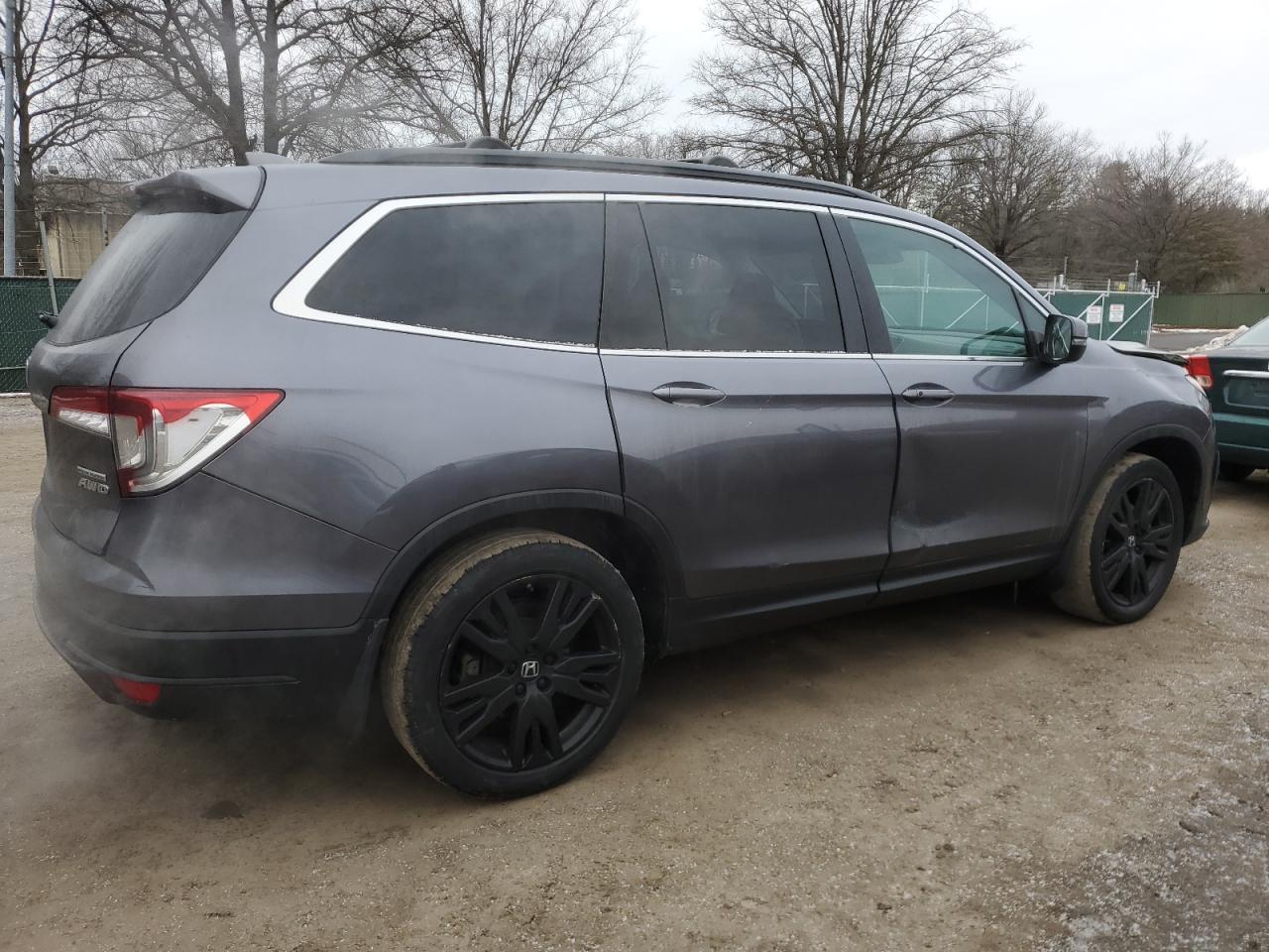 2022 HONDA PILOT SE VIN:5FNYF6H2XNB039150