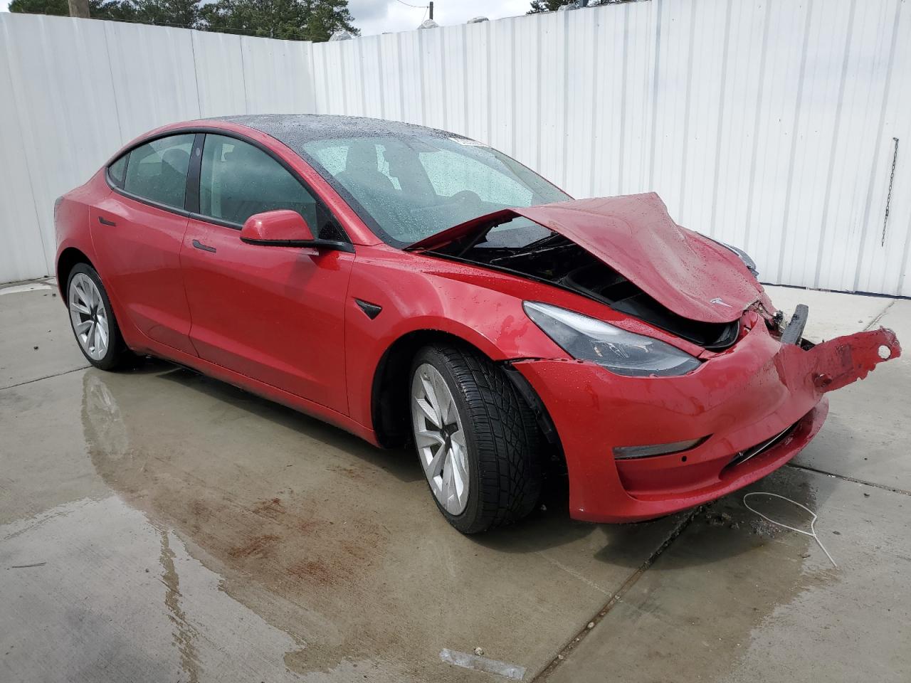 2022 TESLA MODEL 3  VIN:5YJ3E1EAXNF368622