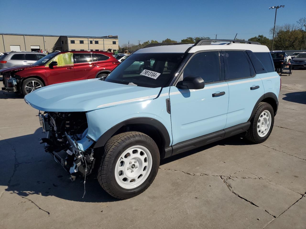 2024 FORD BRONCO SPORT HERITAGE VIN:3FMCR9G65RRE99789