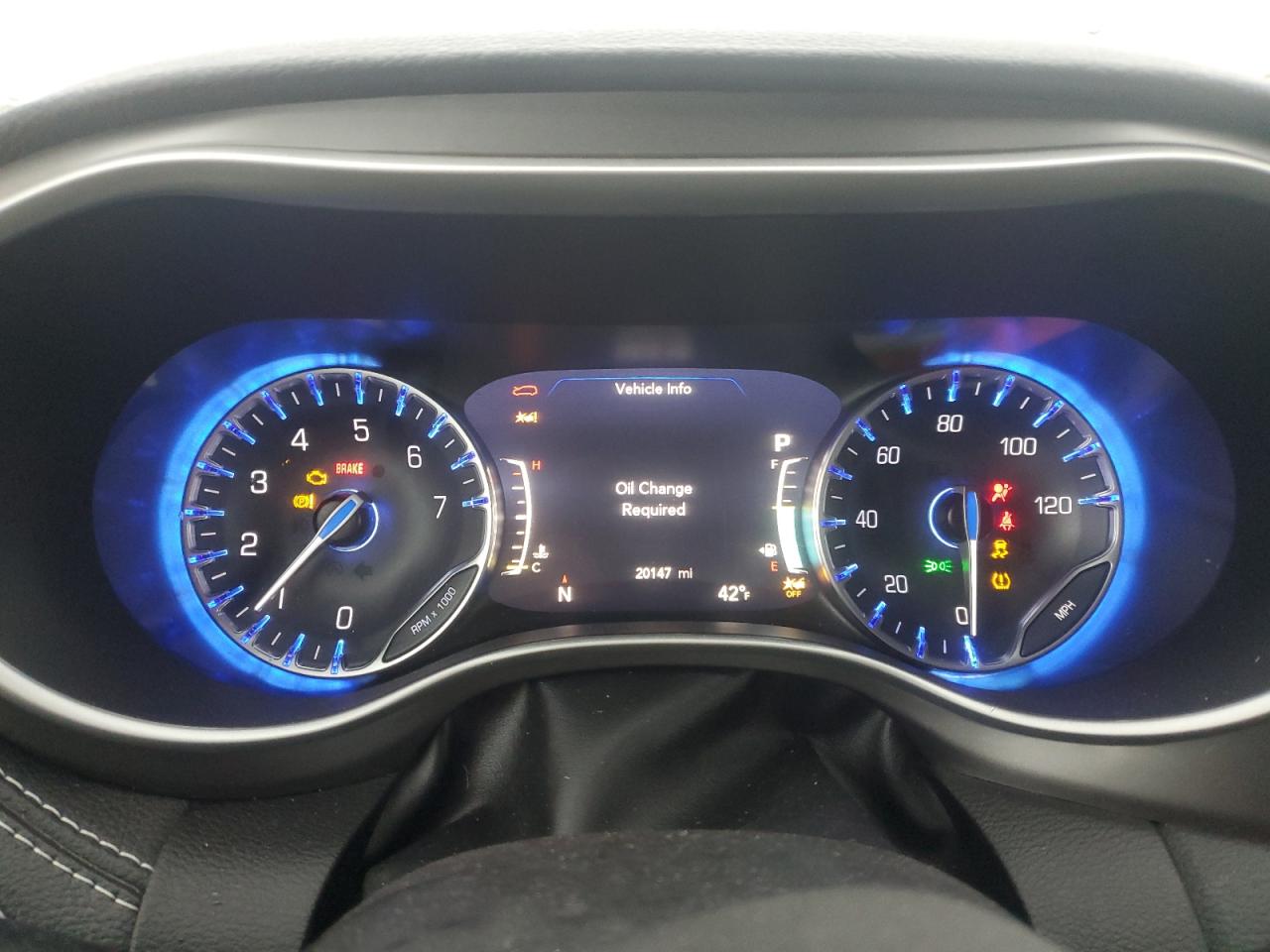 2022 CHRYSLER PACIFICA TOURING L VIN:2C4RC1BG7NR192321