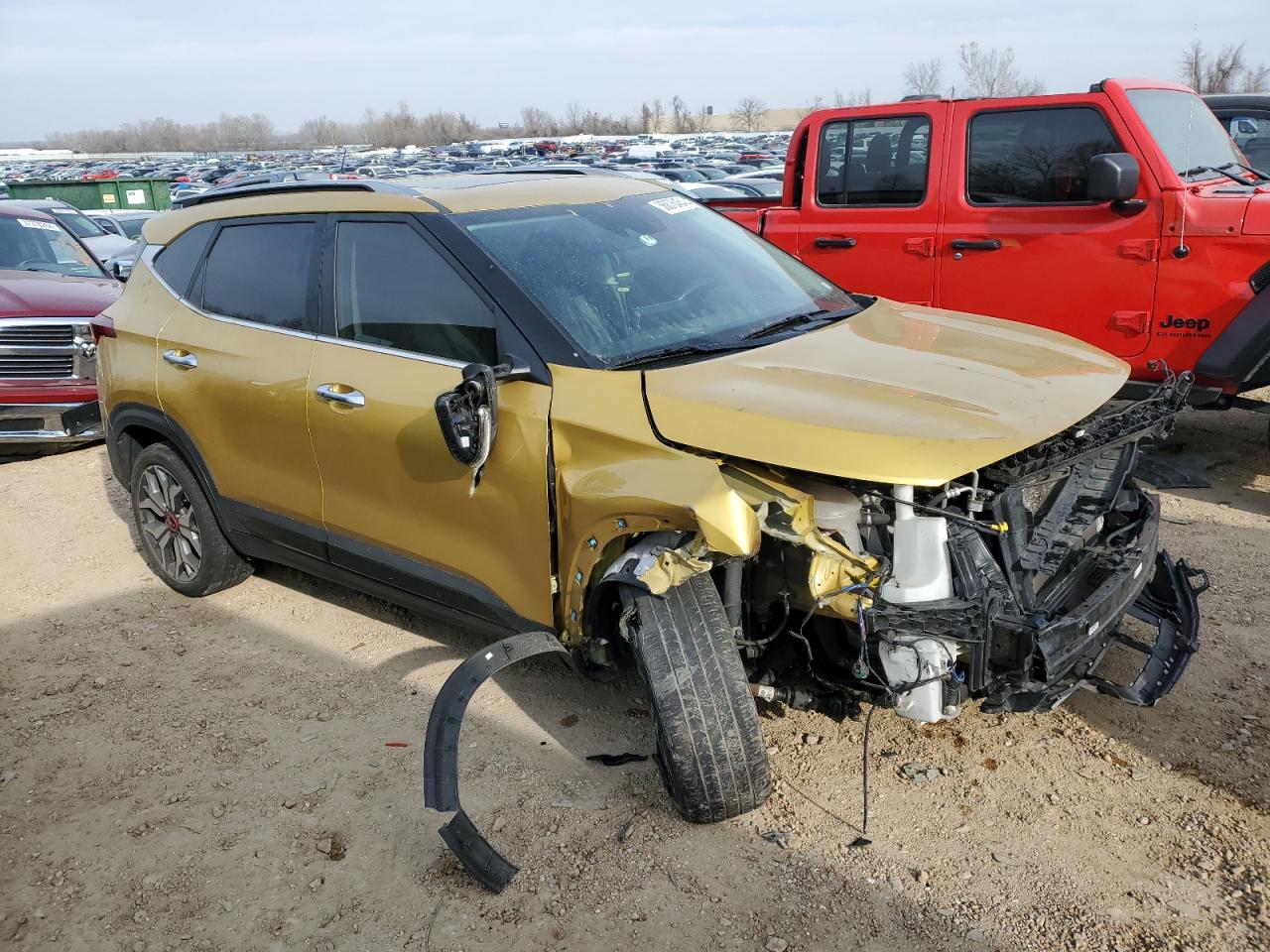 2022 KIA SELTOS SX VIN:KNDETCA23N7273527