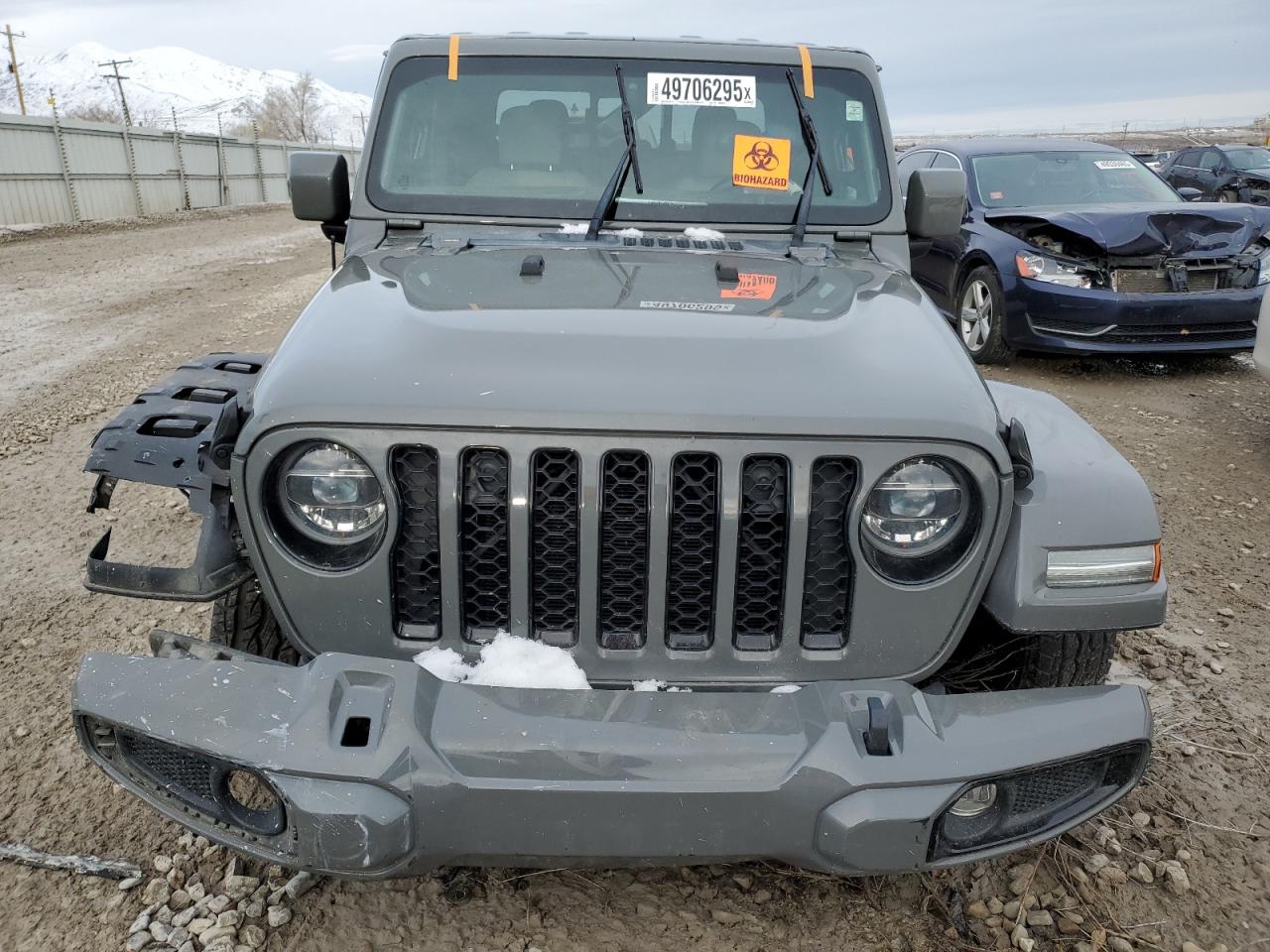 2022 JEEP GLADIATOR OVERLAND VIN:1C6HJTFGXNL178677