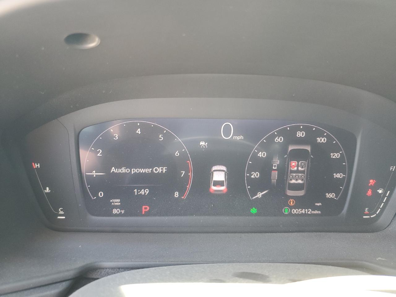 2024 HONDA ACCORD EX VIN:1HGCY1F30RA013921