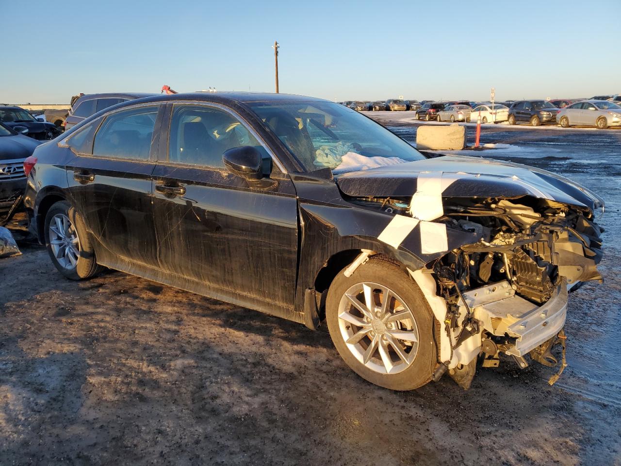 2023 HONDA CIVIC EX VIN:2HGFE2F32PH111357