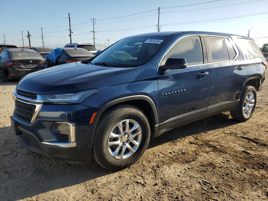 2022 CHEVROLET TRAVERSE LS VIN:1GNERFKWXNJ136631