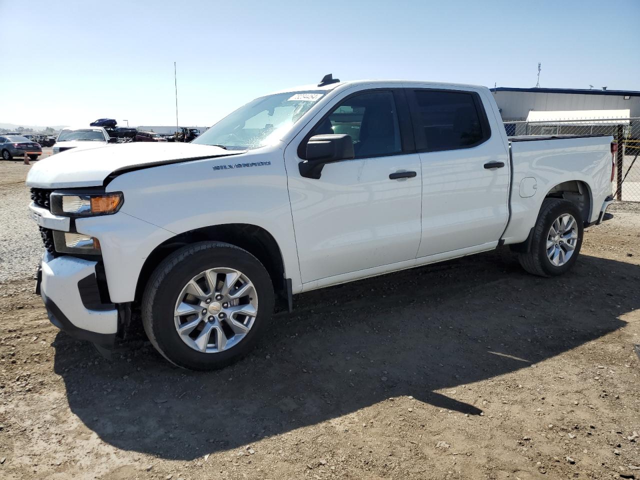 2022 CHEVROLET SILVERADO LTD C1500 CUSTOM VIN:1GCPWBEK9NZ222414