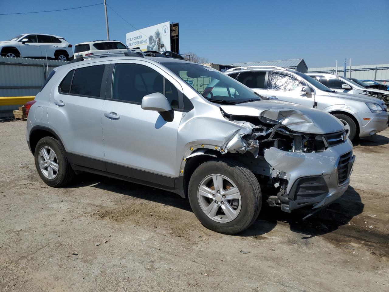 2022 CHEVROLET TRAX 1LT VIN:KL7CJPSM7NB518621