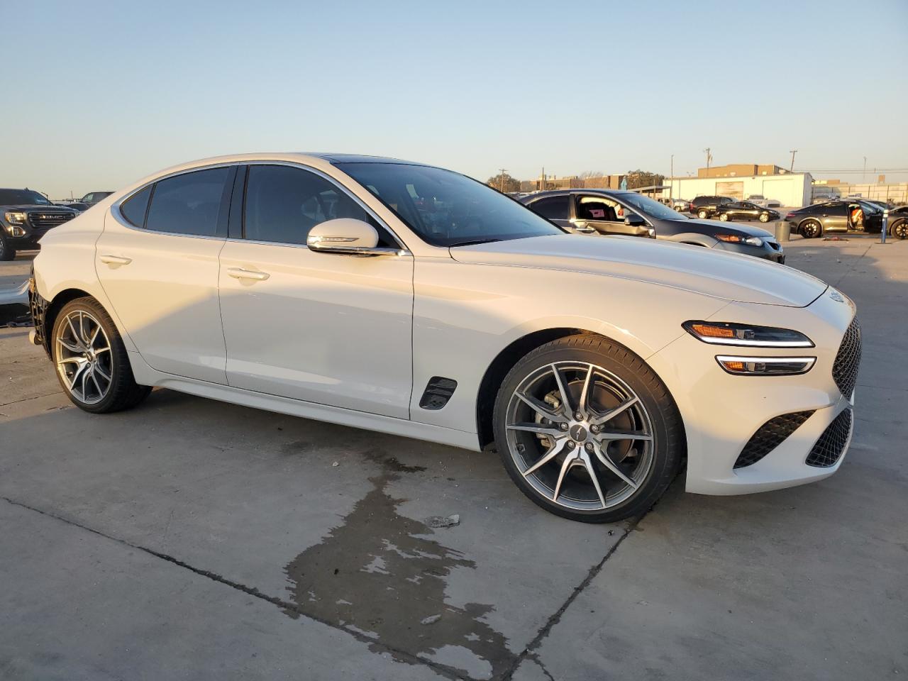 2022 GENESIS G70 BASE VIN:KMTG34TA7NU103693