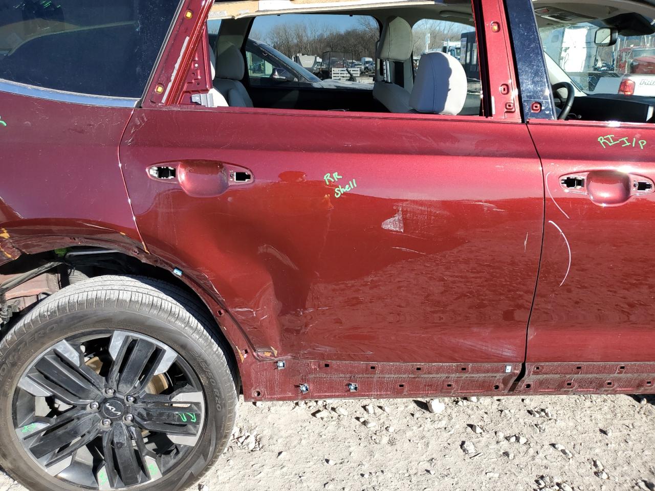 2023 KIA TELLURIDE SX VIN:5XYP54GC3PG388627