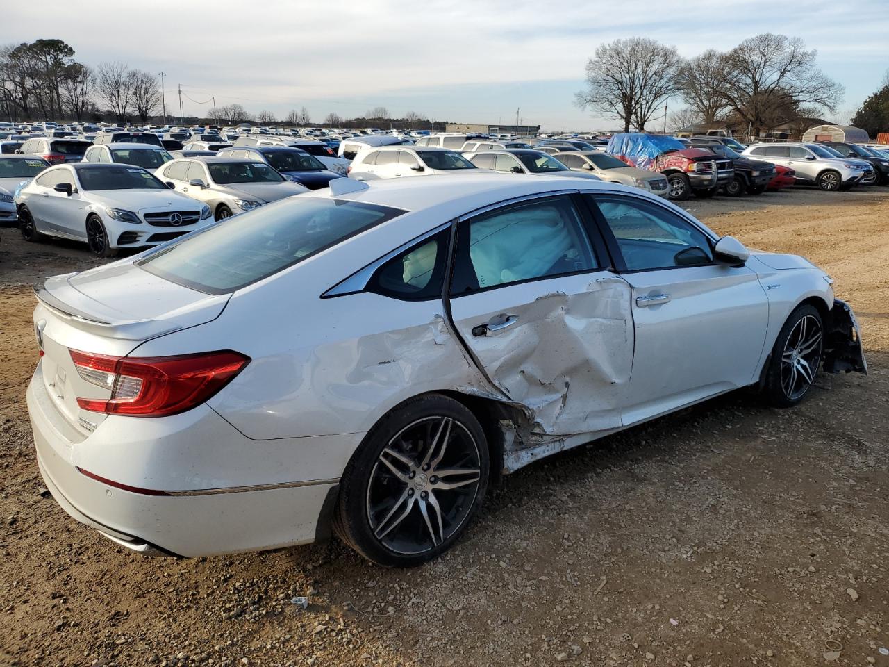 2022 HONDA ACCORD TOURING HYBRID VIN:1HGCV3F98NA013667