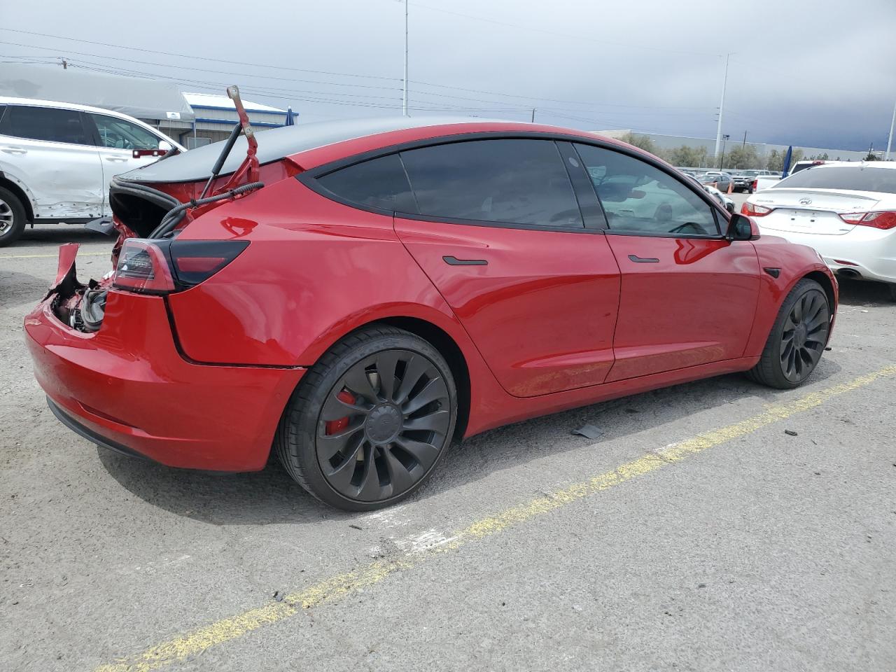 2022 TESLA MODEL 3  VIN:5YJ3E1ECXNF295947