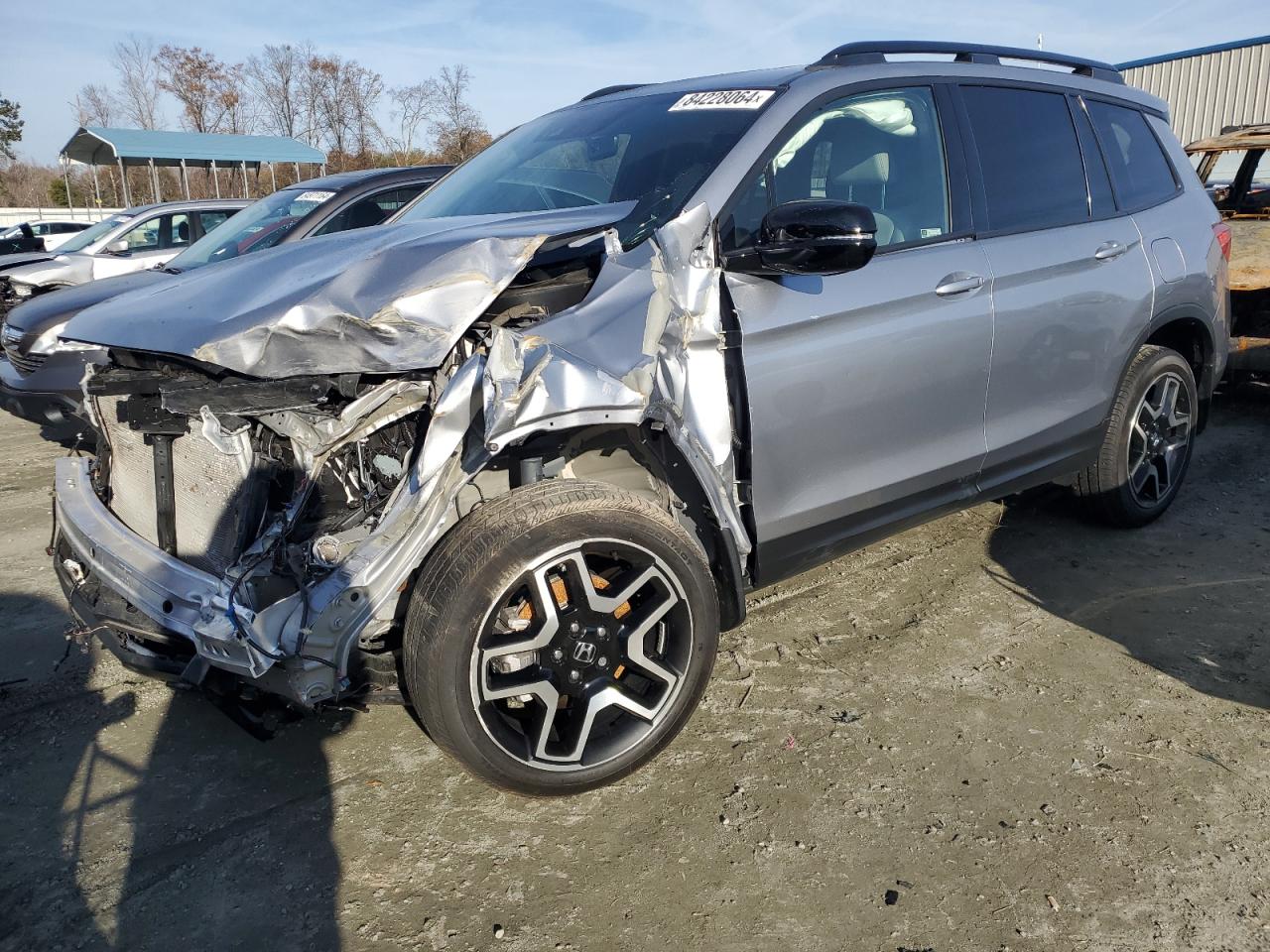 2022 HONDA PASSPORT ELITE VIN:5FNYF8H05NB029121