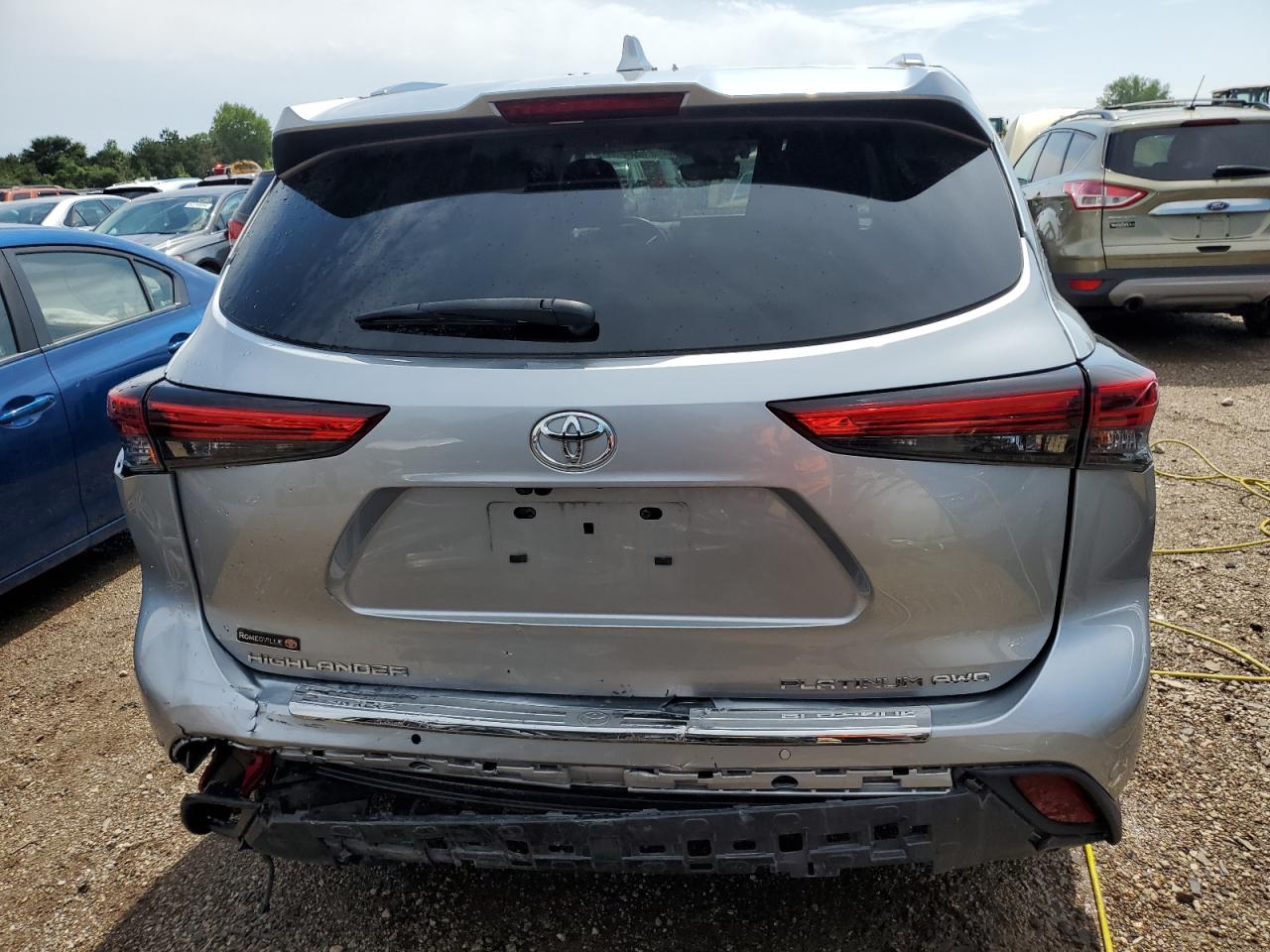 2022 TOYOTA HIGHLANDER PLATINUM VIN:5TDFZRBH2NS186328