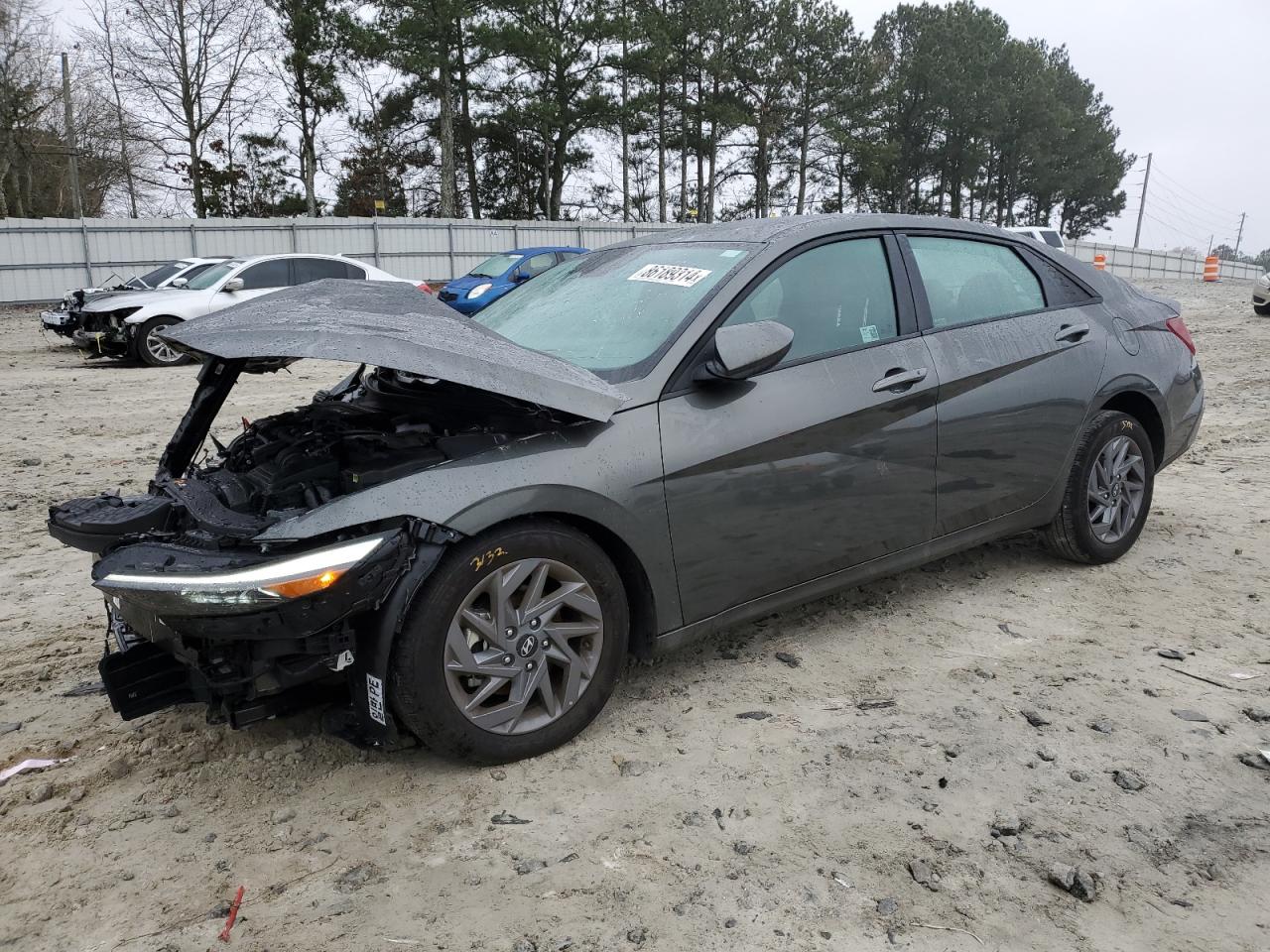 2024 HYUNDAI ELANTRA SEL VIN:KMHLM4DG9RU754435