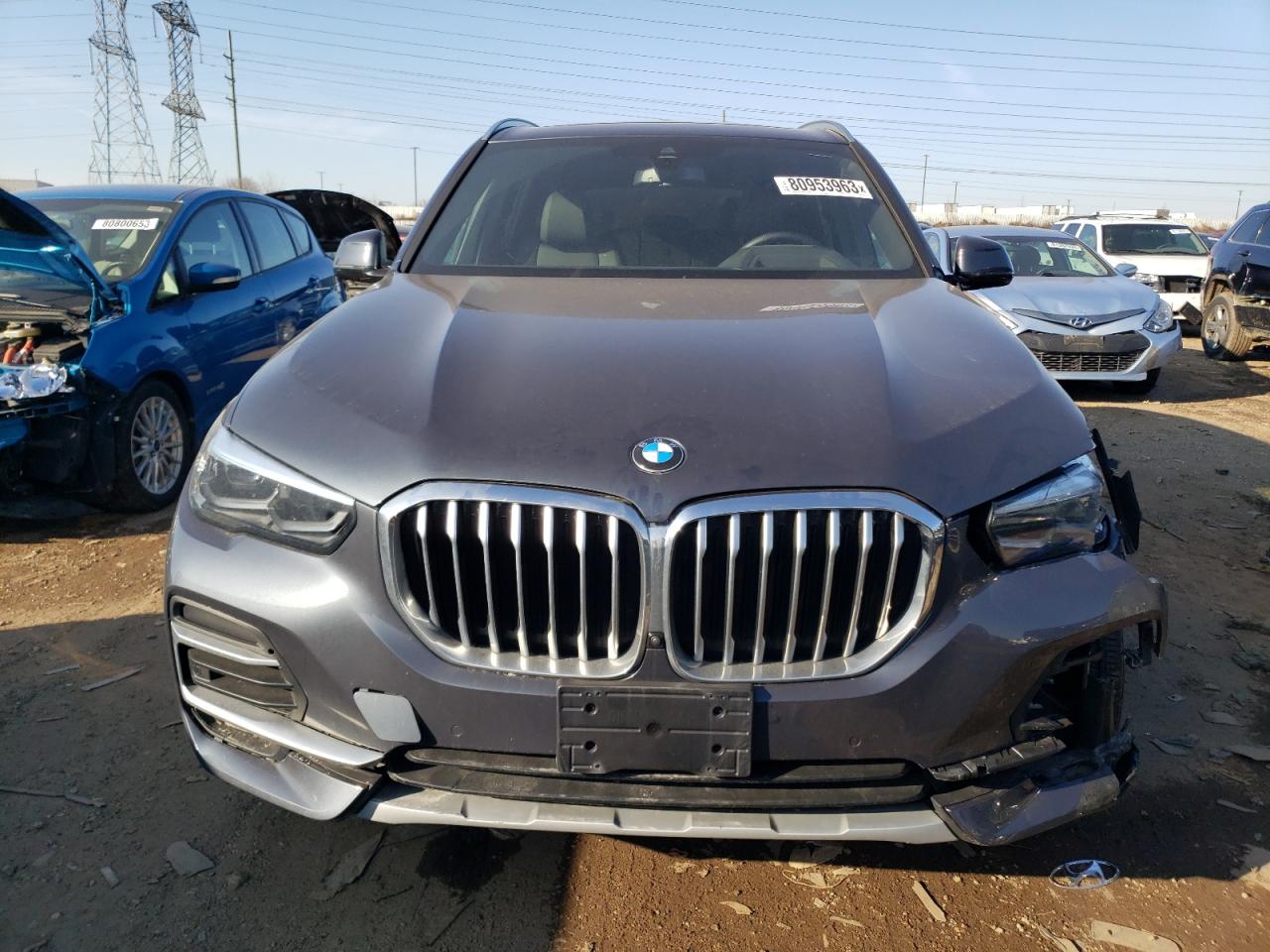 2022 BMW X5 XDRIVE40I VIN:5UXCR6C00N9L95641