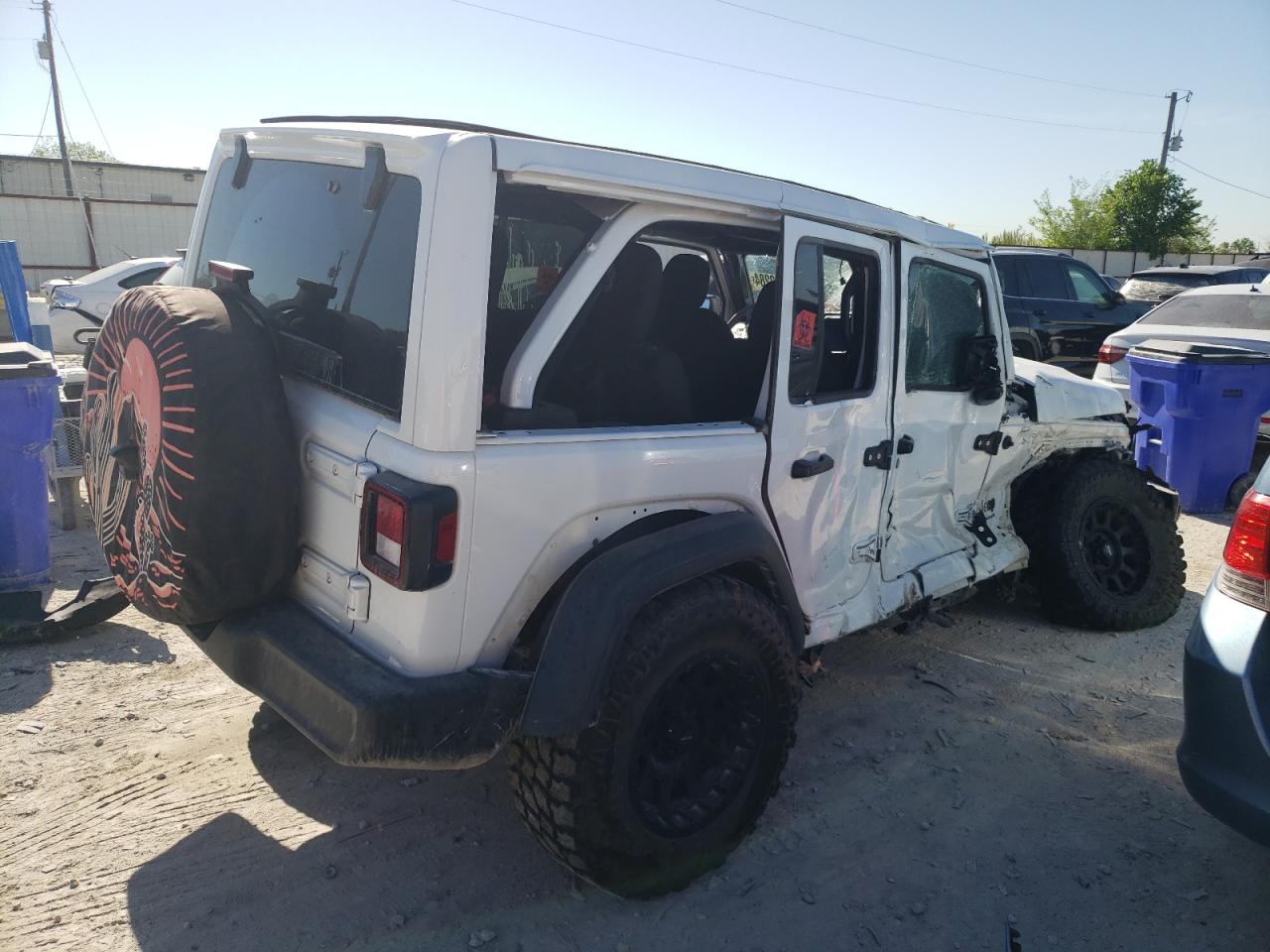 2023 JEEP WRANGLER SPORT VIN:1C4HJXDG5PW618633