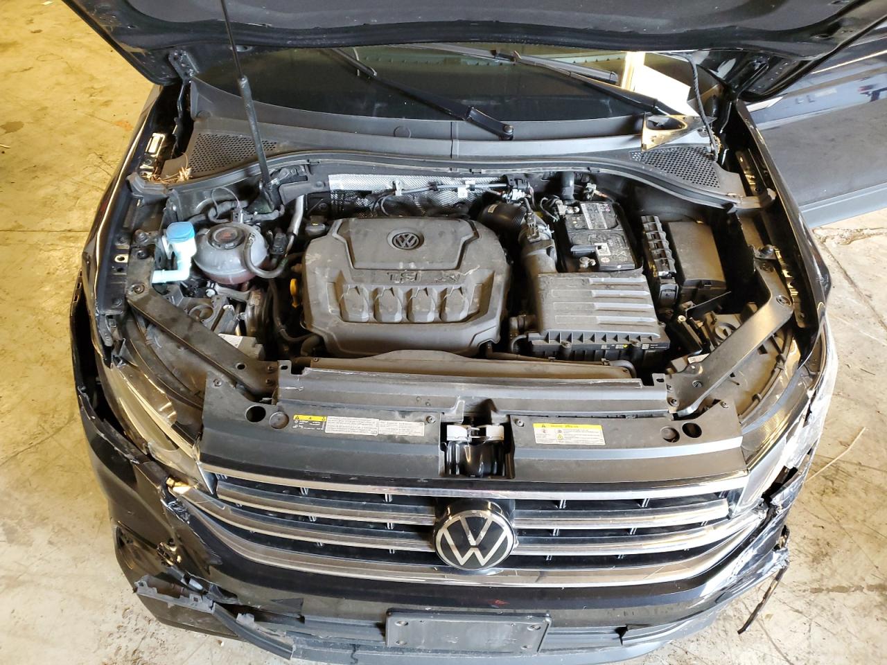 2022 VOLKSWAGEN TIGUAN S VIN:3VV0B7AX6NM076360