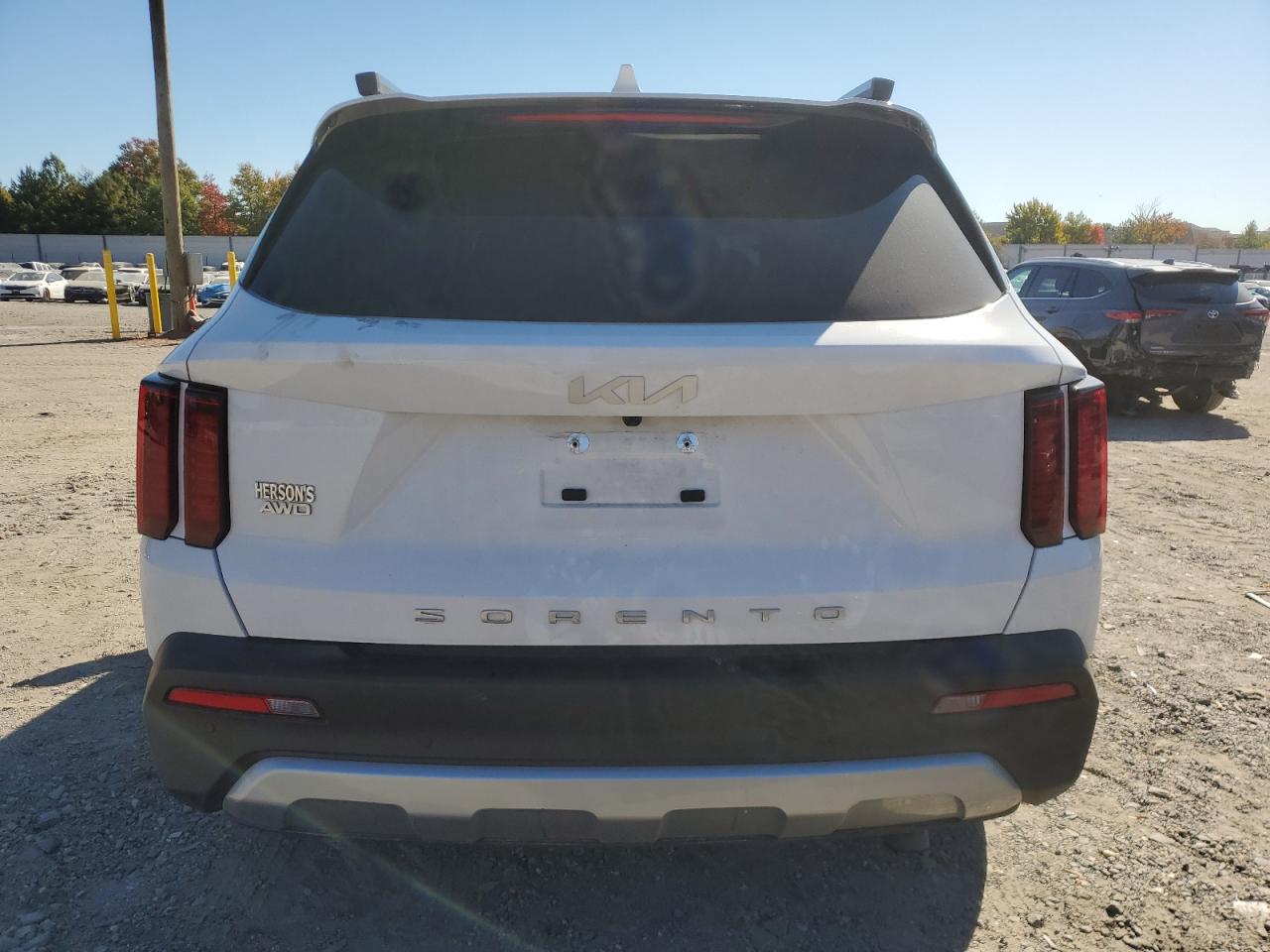 2022 KIA SORENTO EX VIN:5XYRHDLF9NG115141