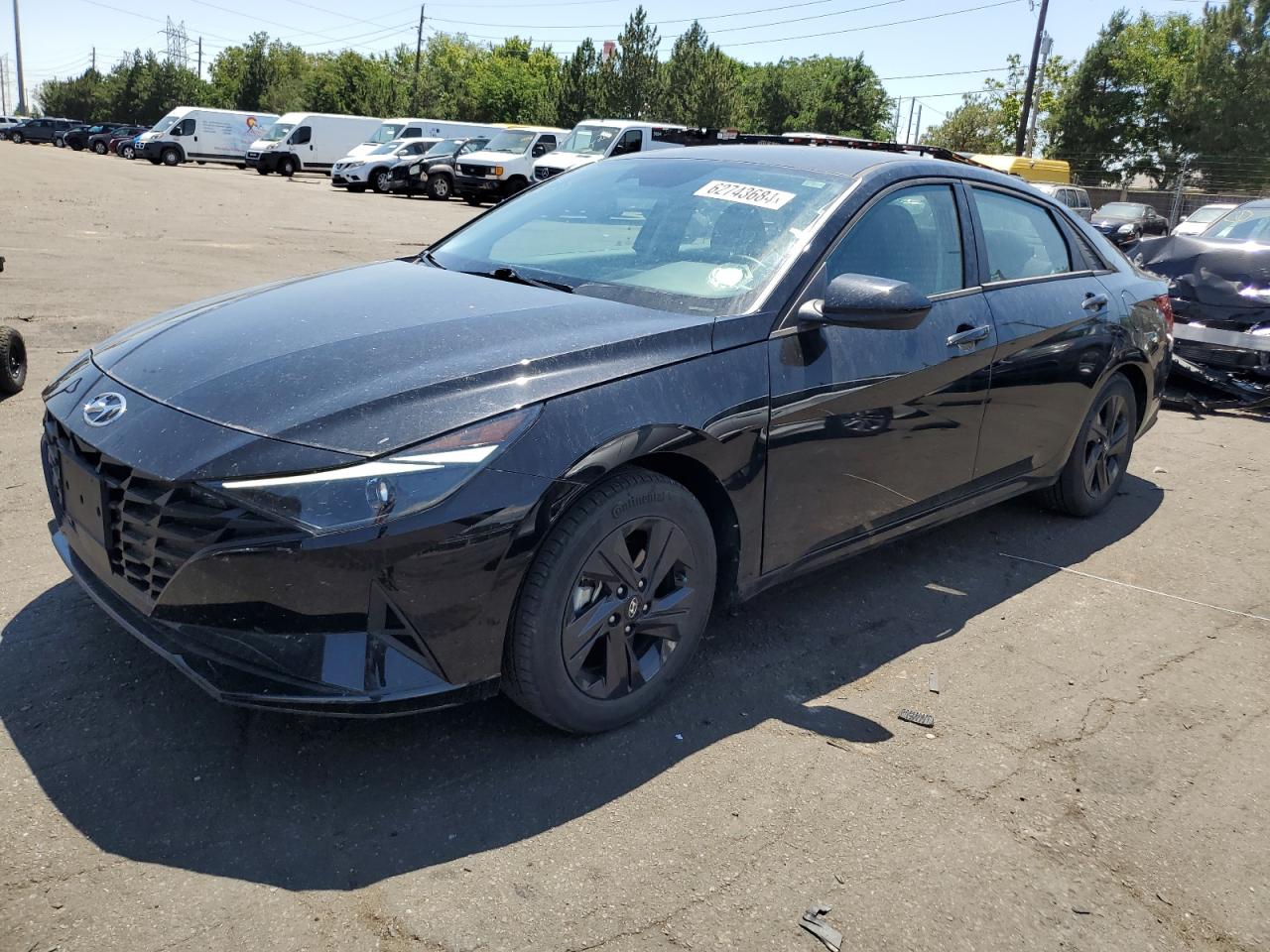 2022 HYUNDAI ELANTRA SEL VIN:5NPLS4AG3NH053960