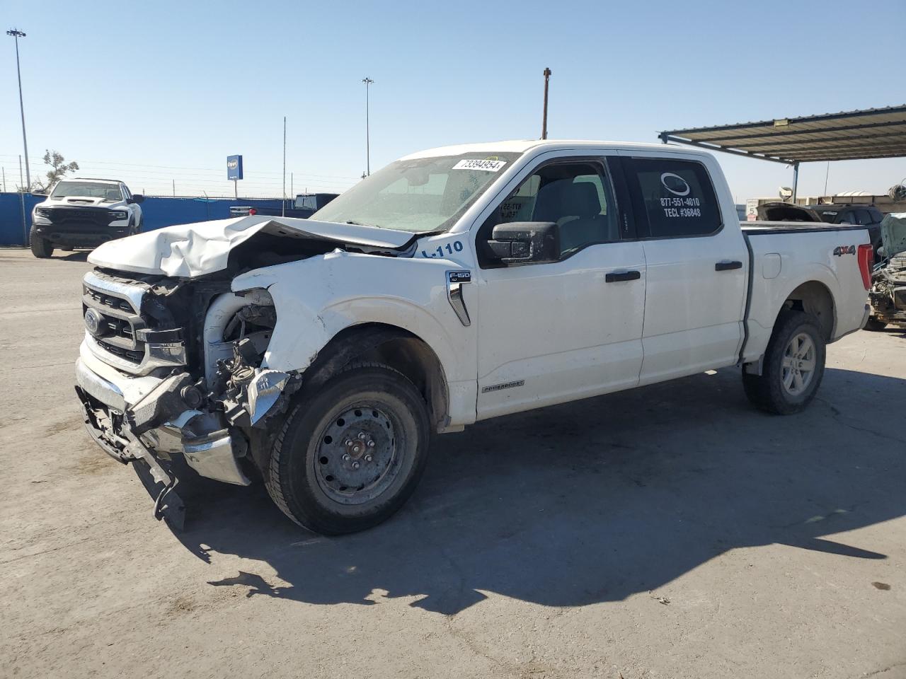 2023 FORD F150 SUPERCREW VIN:1FTFW1ED1PFC64877