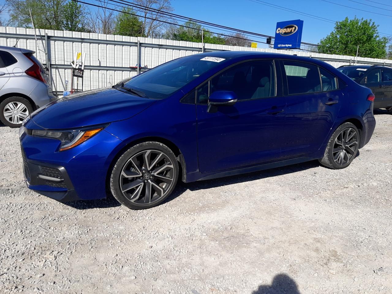 2022 TOYOTA COROLLA SE VIN:5YFS4MCEXNP118002