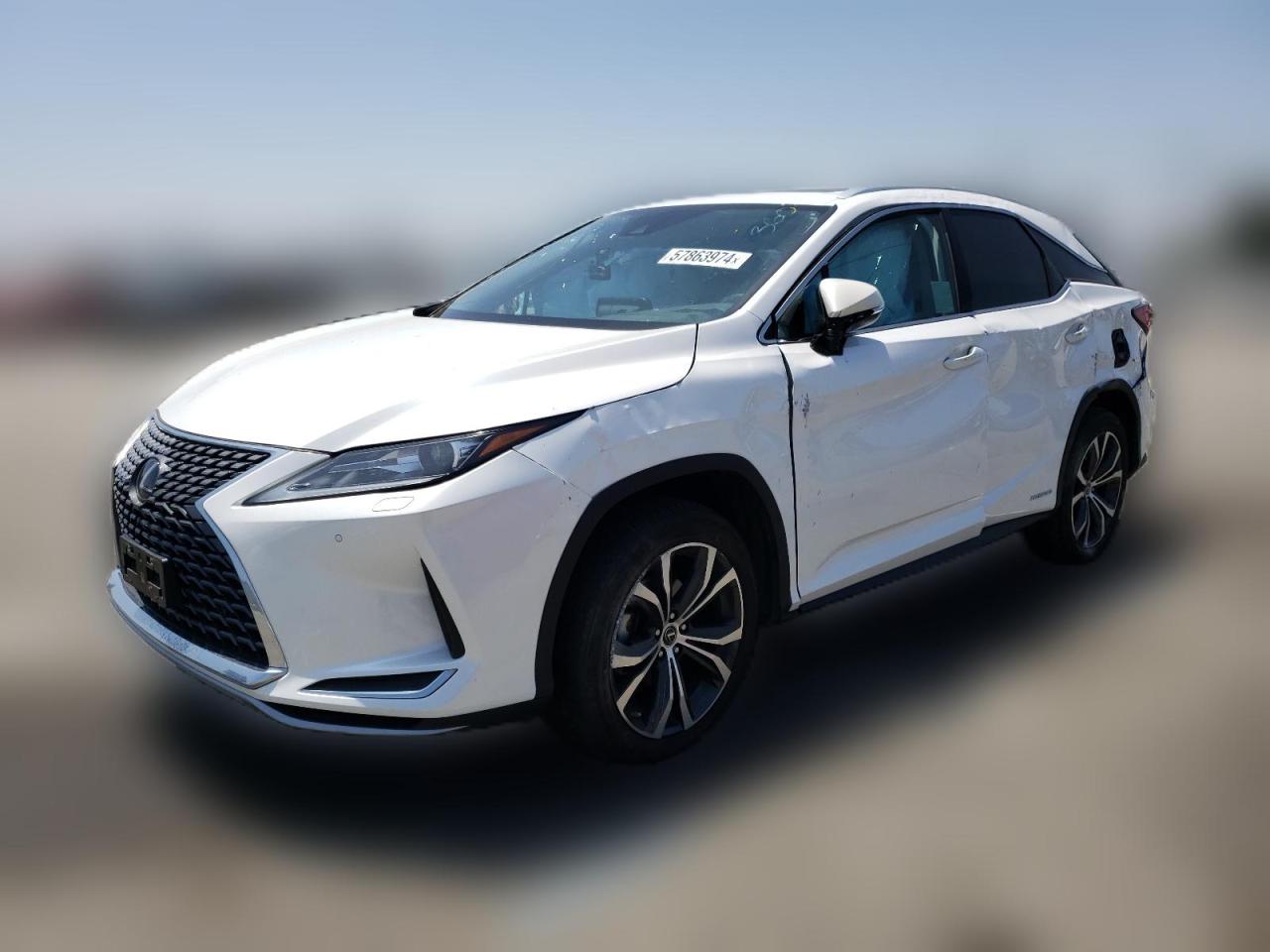 2022 LEXUS RX 450H VIN:2T2HGMDA0NC080711