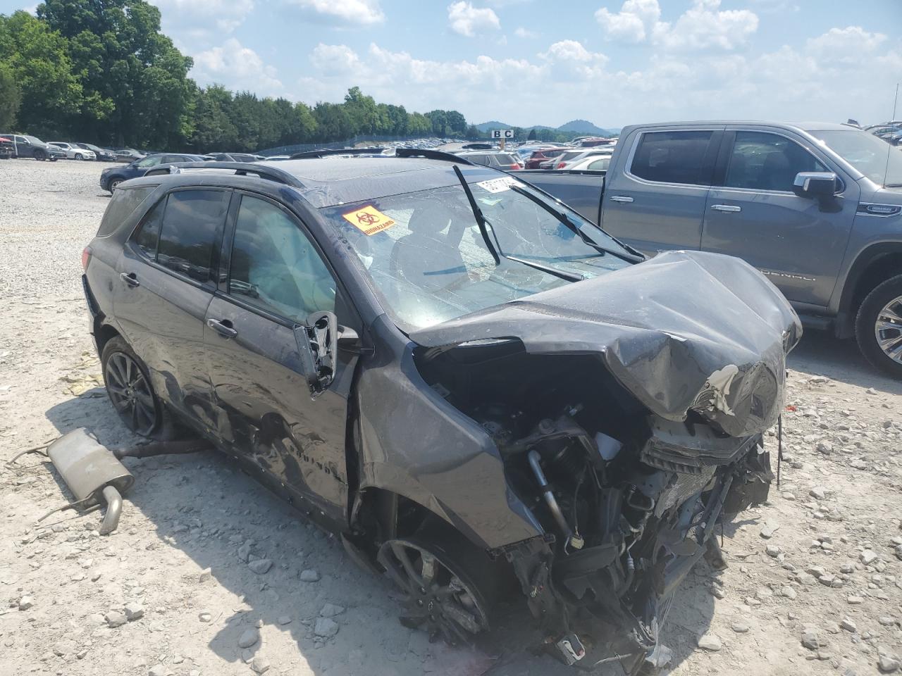 2022 CHEVROLET EQUINOX RS VIN:3GNAXWEV3NS186874