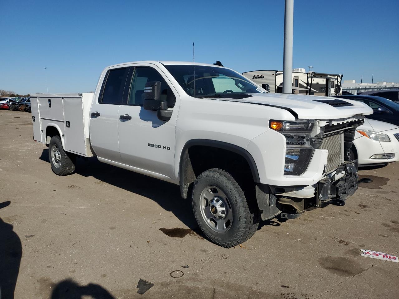 2022 CHEVROLET SILVERADO C2500 HEAVY DUTY VIN:1GB2WLE7XNF141794