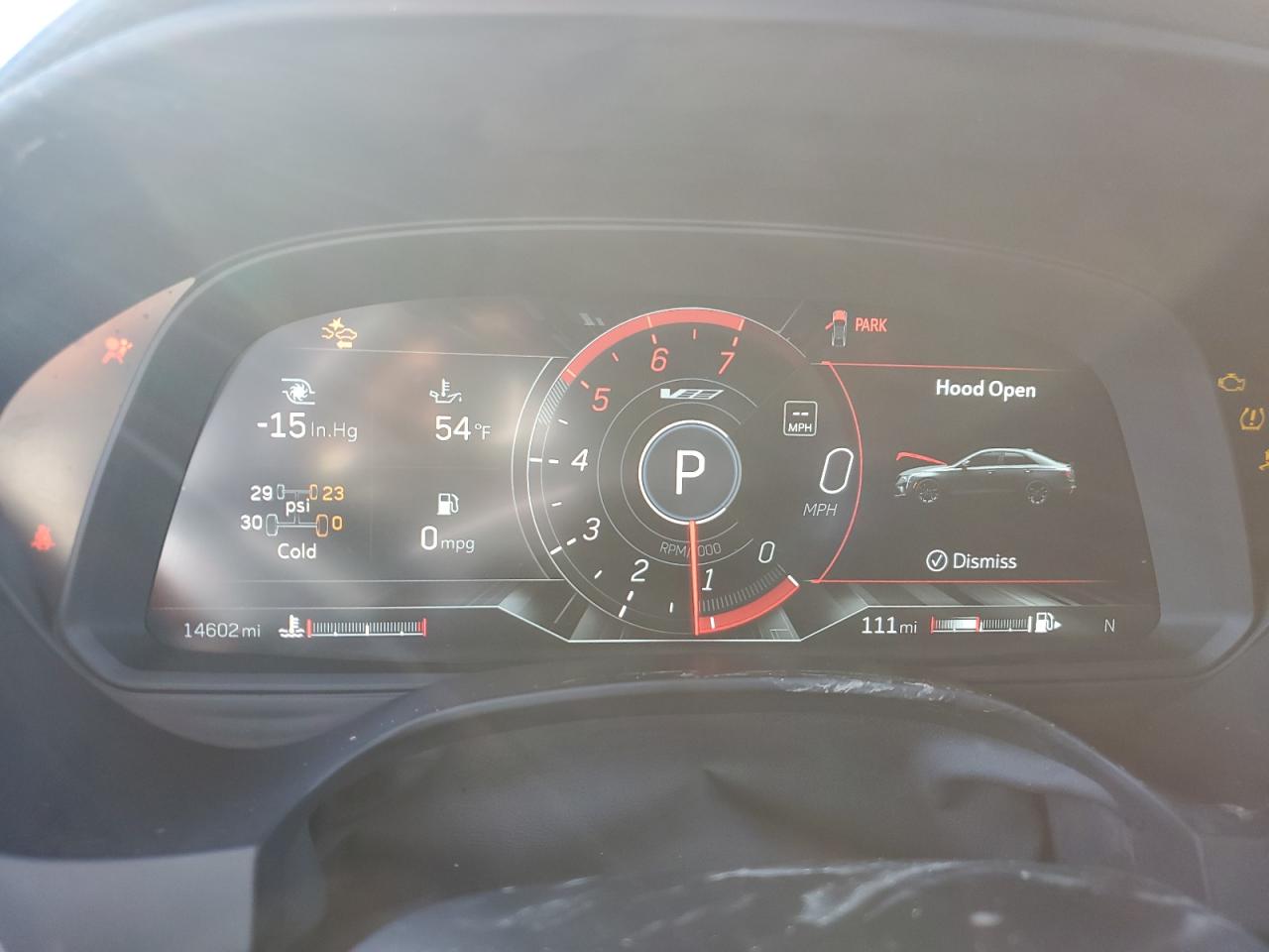 2023 CADILLAC CT4-V BLACKWING VIN:1G6DL5RP3P0410648