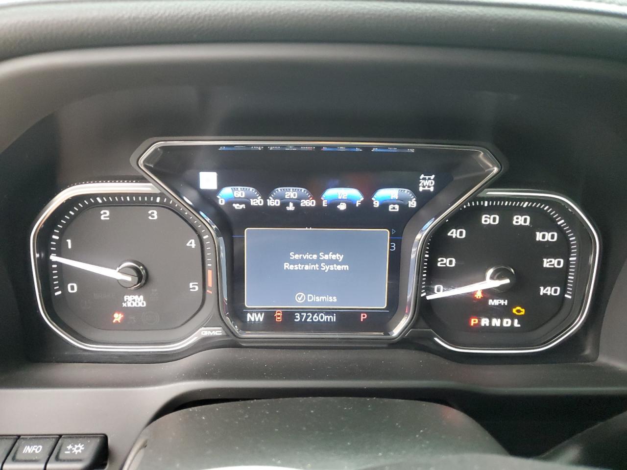 2022 GMC SIERRA K2500 DENALI VIN:1GT49REY1NF362188