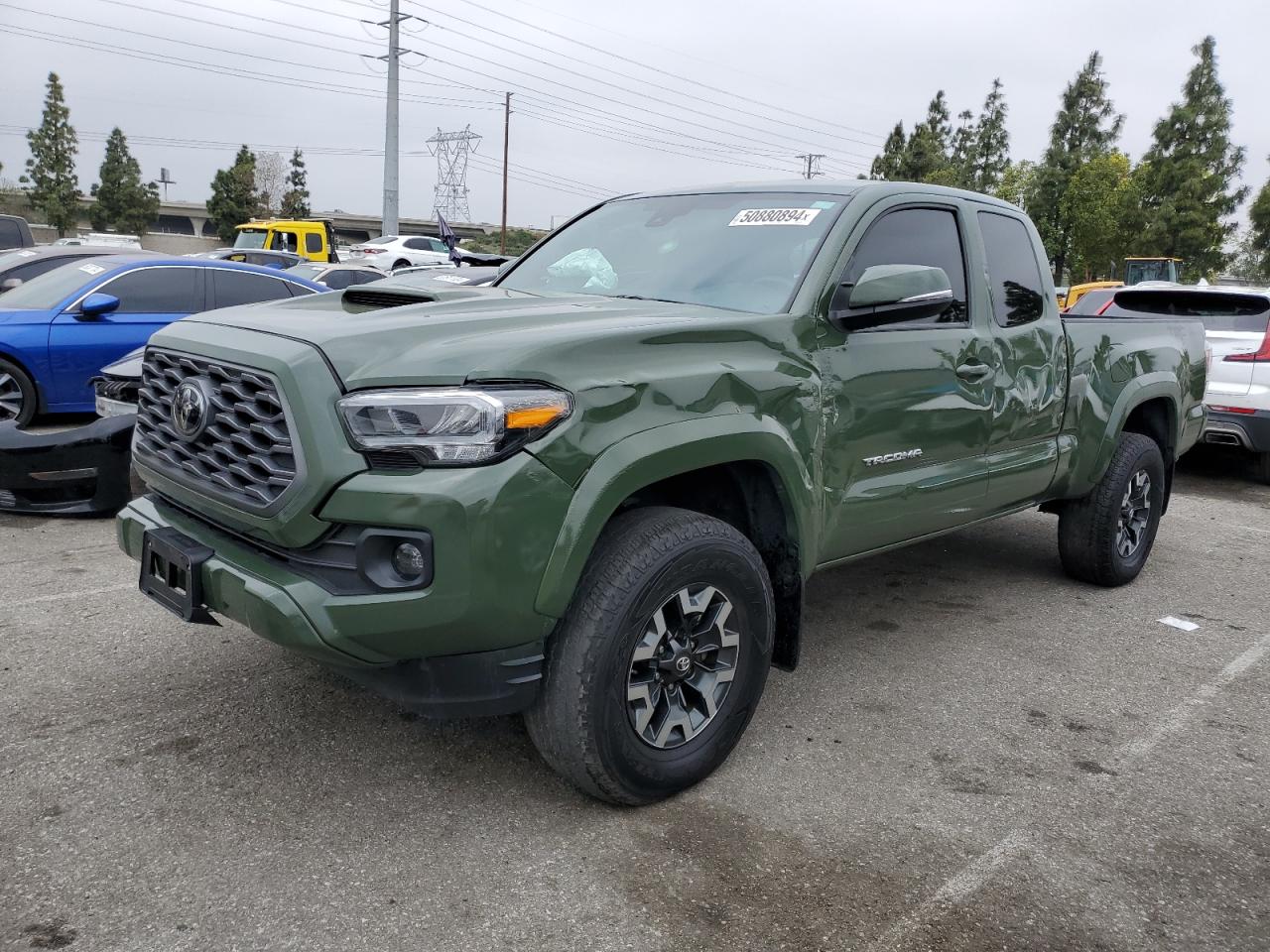 2022 TOYOTA TACOMA ACCESS CAB VIN:3TYRZ5CN0NT022039