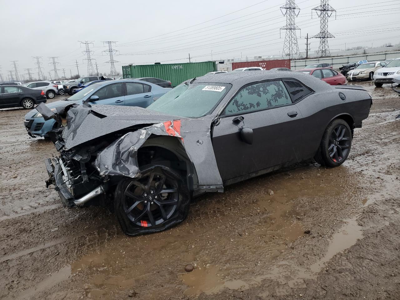 2023 DODGE CHALLENGER SXT VIN:2C3CDZAG2PH507641