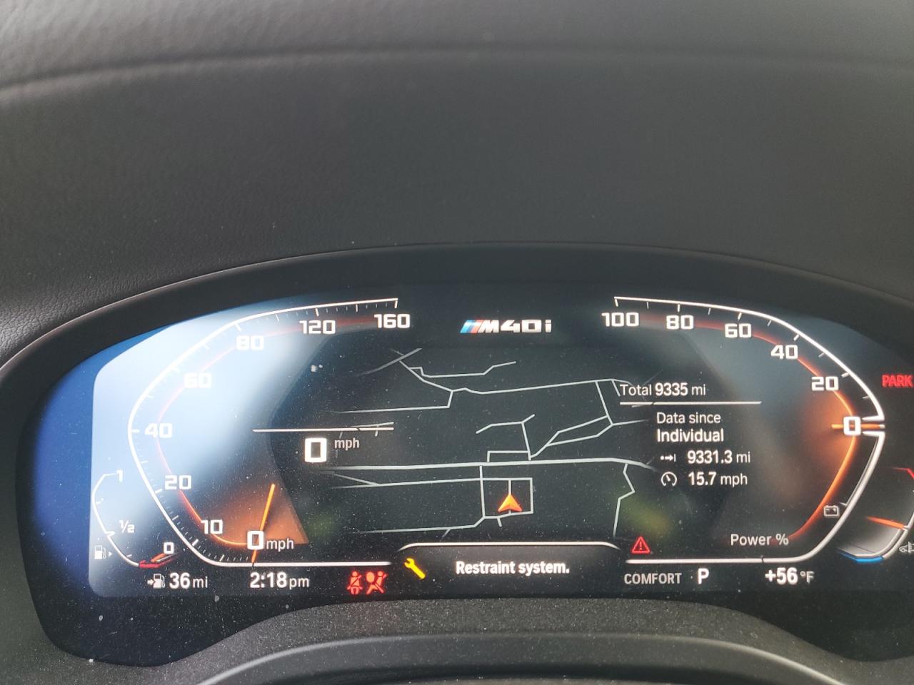 2024 BMW X4 M40I VIN:5UX43DT00R9T40316