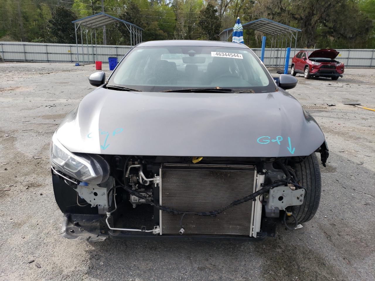 2022 NISSAN SENTRA S VIN:3N1AB8BV8NY230598