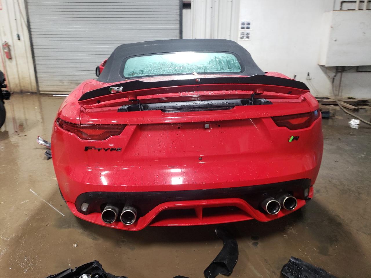 2022 JAGUAR F-TYPE R VIN:SAJD55FE3NCK77770