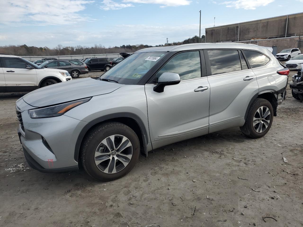 2023 TOYOTA HIGHLANDER HYBRID XLE VIN:5TDKBRCH1PS125346