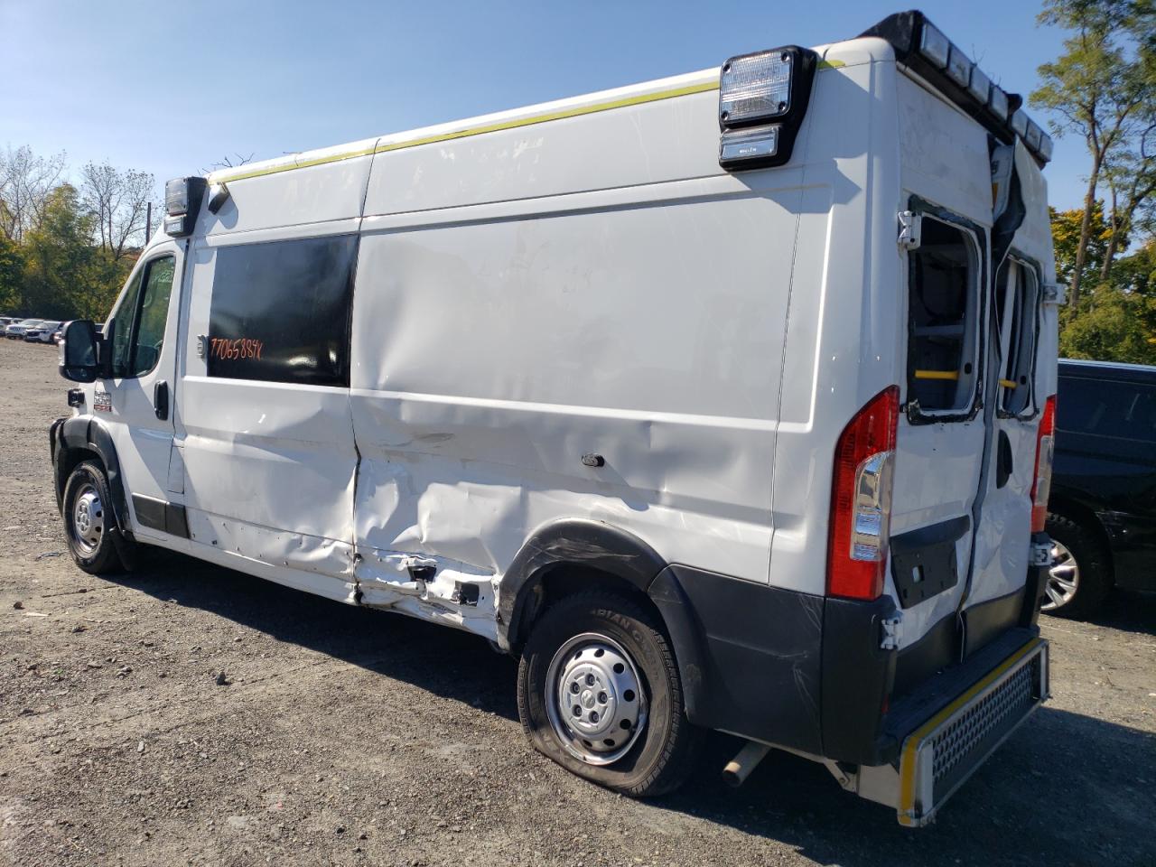 2022 RAM PROMASTER 3500 3500 HIGH VIN:3C6MRVHG0NE140027