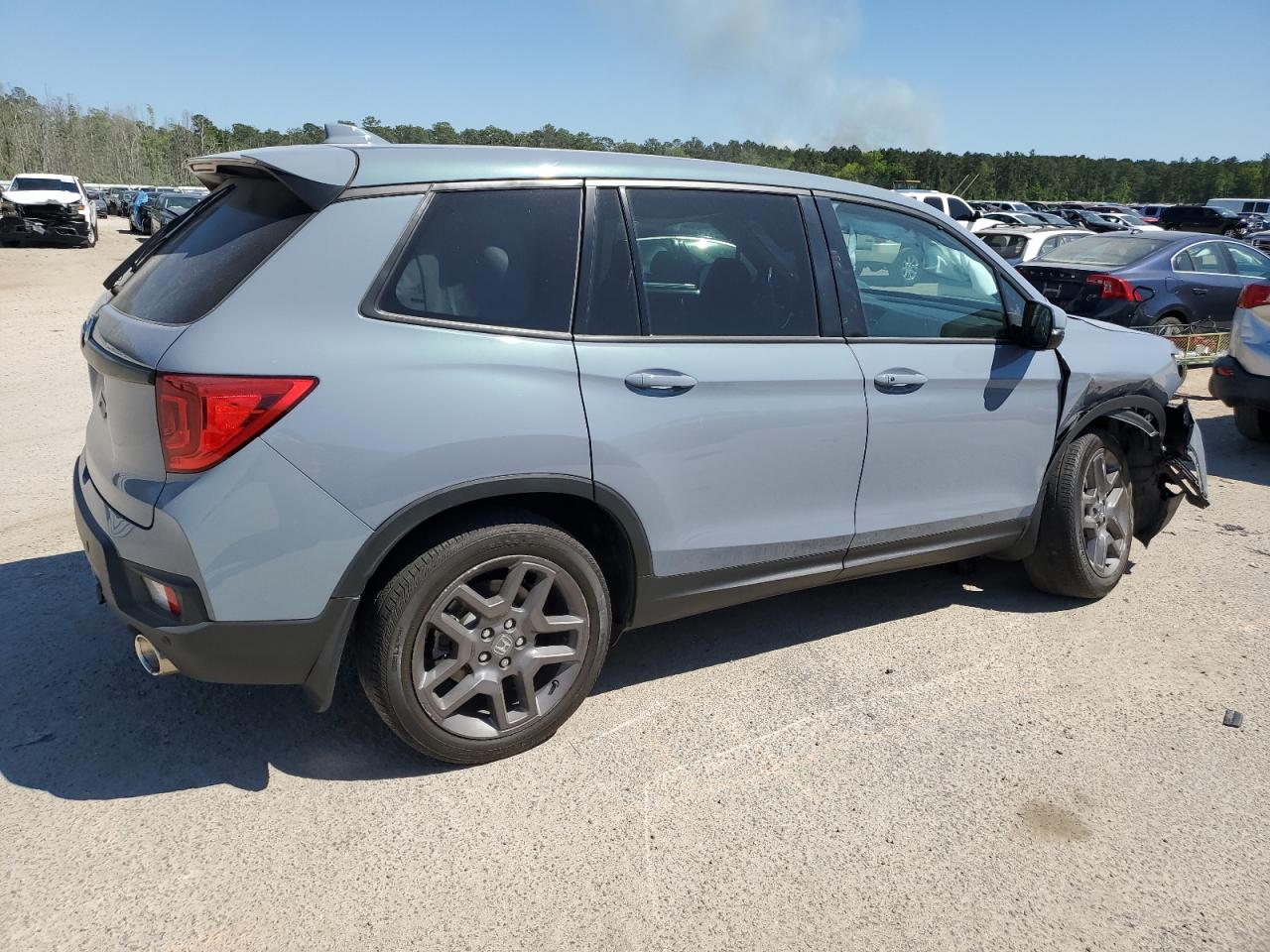 2022 HONDA PASSPORT EXL VIN:5FNYF7H53NB003736