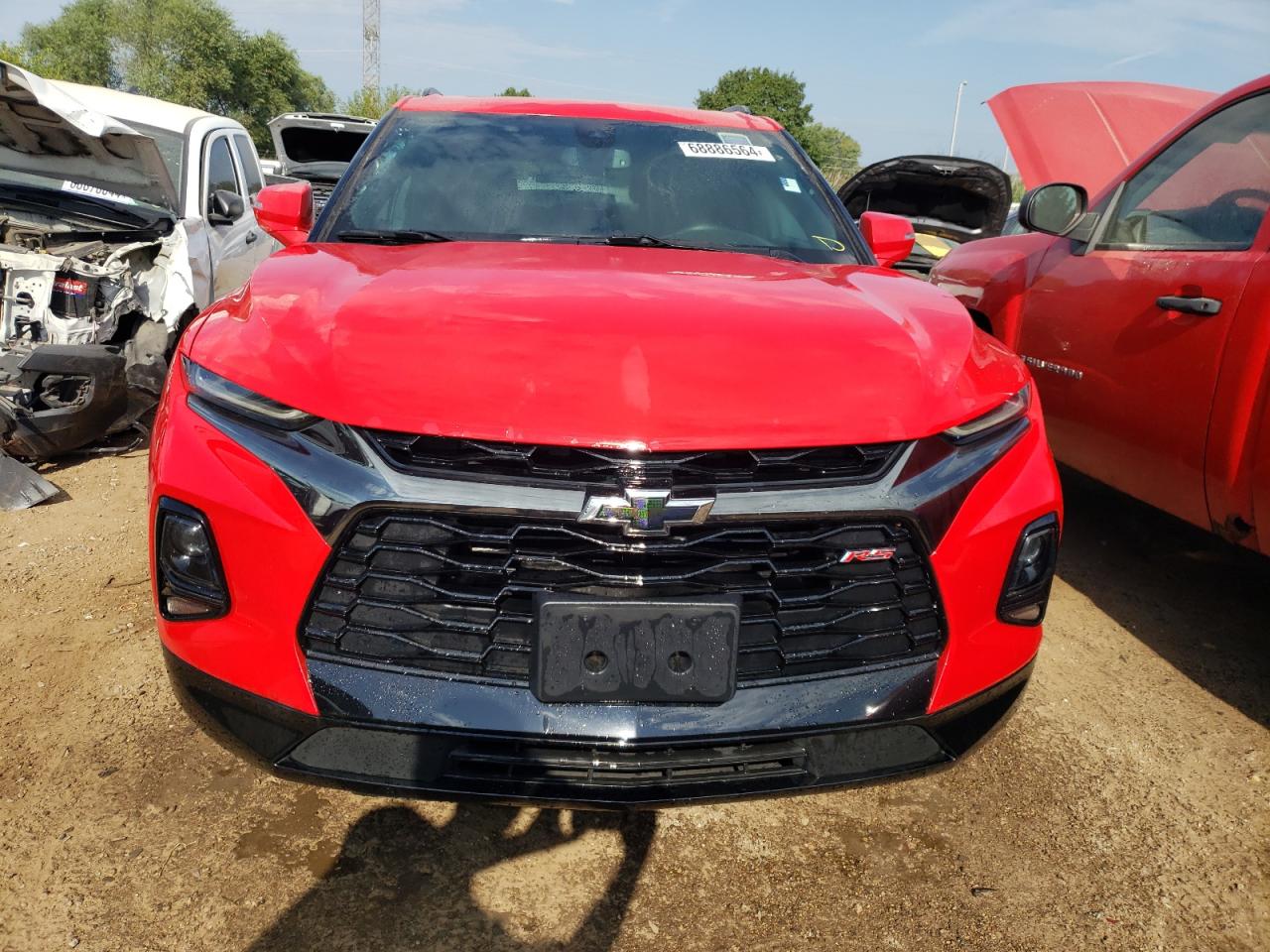2022 CHEVROLET BLAZER RS VIN:3GNKBKRS5NS217683