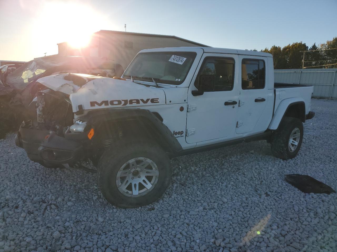 2022 JEEP GLADIATOR MOJAVE VIN:1C6JJTEG1NL100887