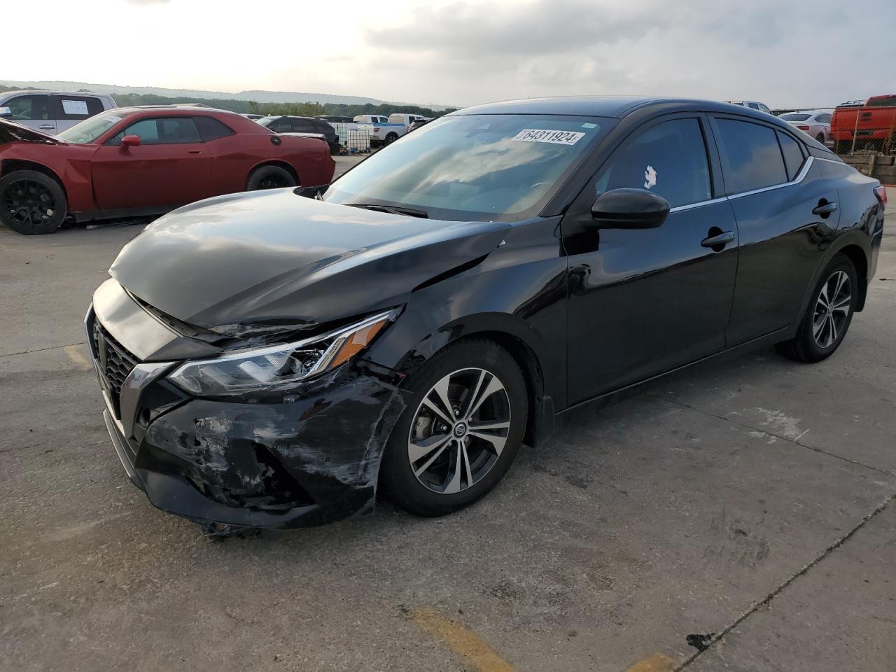 2022 NISSAN SENTRA SV VIN:3N1AB8CV3NY269324