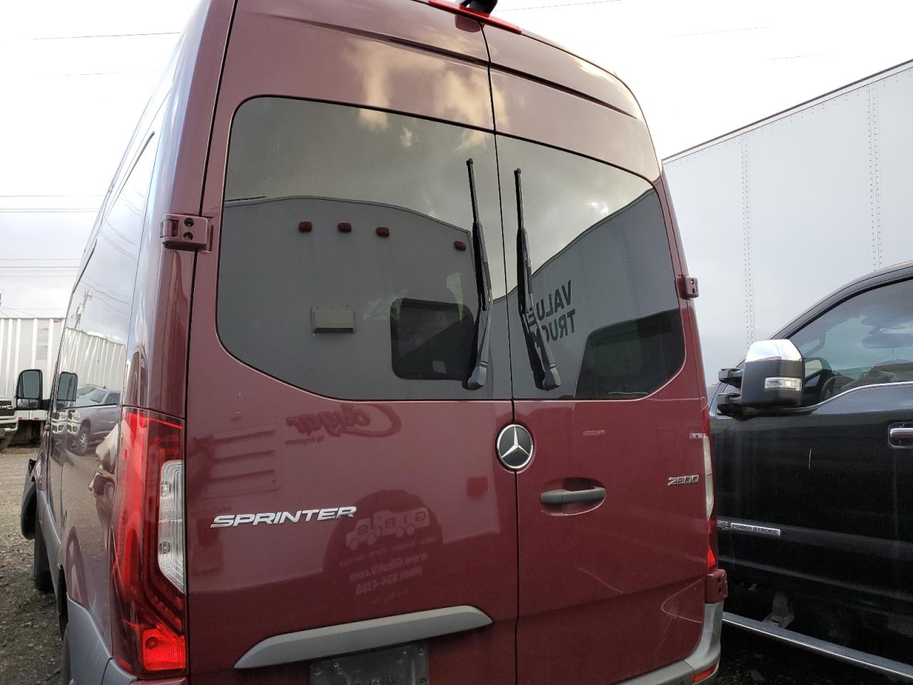 2022 MERCEDES-BENZ SPRINTER 2500 VIN:W1Z4DFHY9NT090071