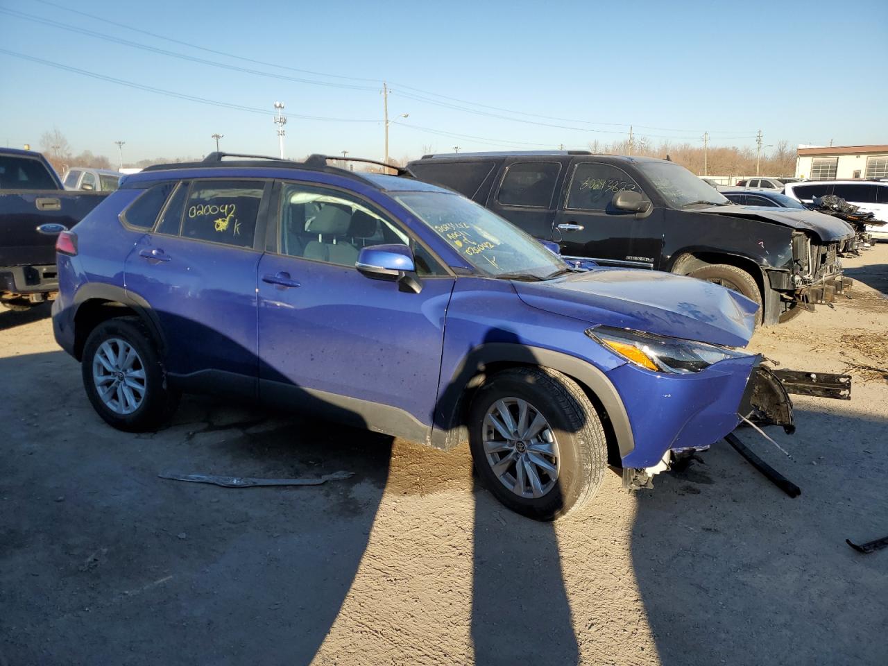 2022 TOYOTA COROLLA CROSS LE VIN:7MUCAABG9NV020042