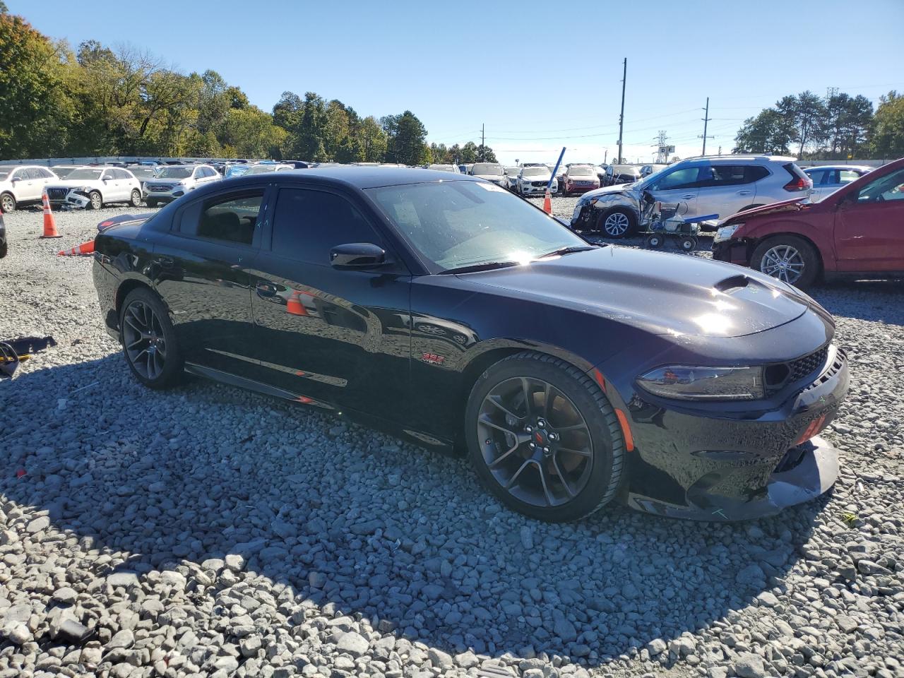 2022 DODGE CHARGER SCAT PACK VIN:2C3CDXGJ0NH259698
